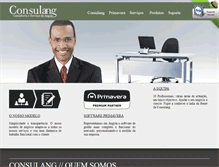 Tablet Screenshot of consulang.com